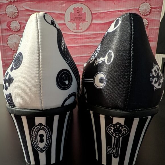 Hot Chocolate Design Chocolaticas Mid Heels Key Mary Jane Pump-Size 39 (US 9) - Picture 7 of 10